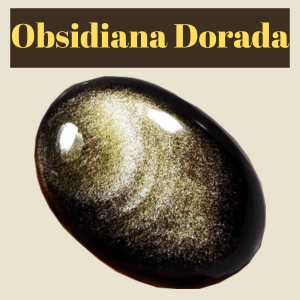 obsidiana dorada